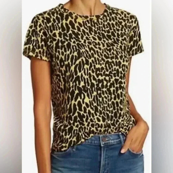 Mother Superior The Sinful Yellow Black Animal Print Knit Top T-Shirt Medium - Picture 14 of 16